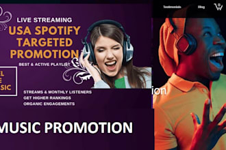do music playlist promotion music promotion to organic streams