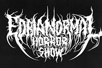 design professional brutal, death metal logo