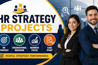 do HR strategy, assigned projects, organizational behavior, business, case study