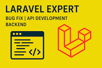 build and fix laravel backend, API or website