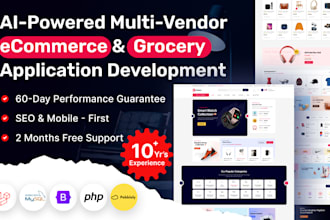build ai powered multi vendor ecommerce and grocery apps that sell more