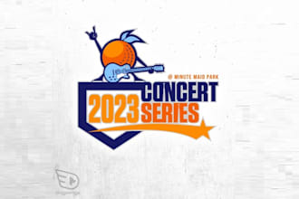 design looking creativity concert series logo