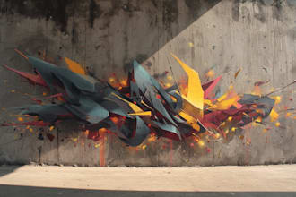 design graffiti designs, murals and wall arts