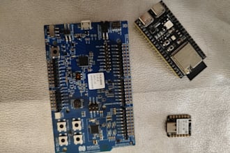firmware development for ble, ble mesh with esp32, nrfs