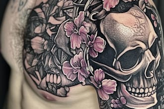 draw a custom tattoo design