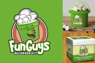 design eye catching agriculture, growing logo