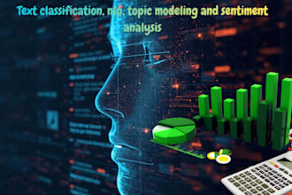 do text classification, nlp, topic modeling and sentiment analysis