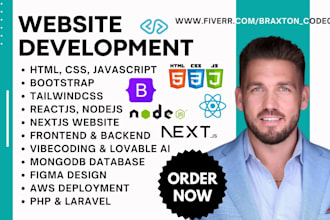 develop your reactjs nextjs nodejs expressjs website or fix any bug issues