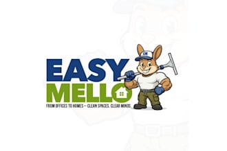 design a creative cleaning, maintenance logo