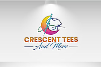 design a custom apparel and personalized gifts logo for your brand