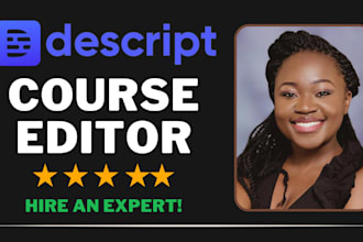 edit your online course in descript
