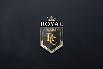 design a sleek and professional luxury car brand logo