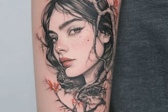 design minimalist tattoo arts