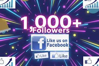 gain 1000 facebook followers, fast organic