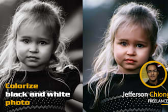 colorize black and white photo