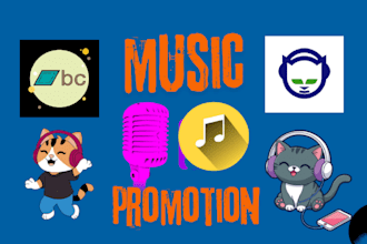 promote your bandcamp, napster music to reach real listeners