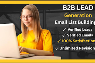 do b2b lead generation for any industry, linkedin lead gen