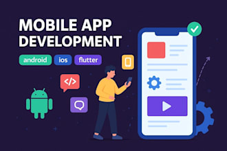 mobile app development, android, ios app development, flutter app developer