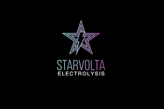 design electrolysis business rock star flavor hairless whisper logo