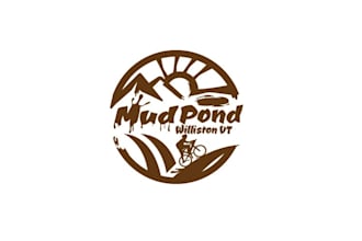 design mountain bike trail logo