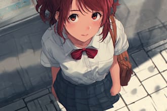 draw a anime character