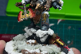 paint your warhammer 40k miniatures