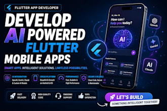develop ai powered flutter mobile apps
