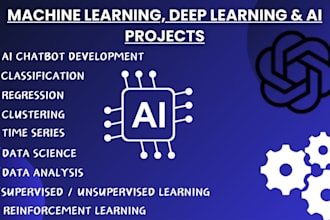 do machine learning, deep learning, ai projects and solutions