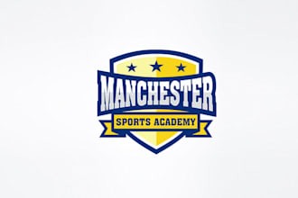design surprising childrens sports academy logo