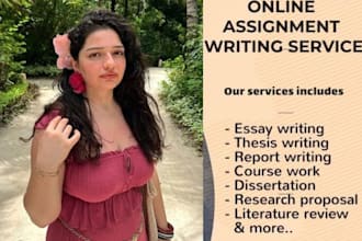 do essays, apa paper, assignment, research report, research and summary,