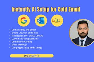 setup instantly ai for email warmup and cold email lead generation