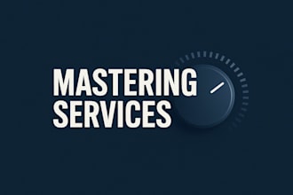 master your electronic music track