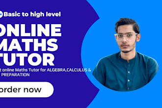 teach math calculus algebra