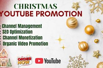 boost christmas youtube promotion with marketing strategy grow subscription