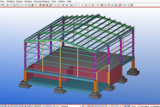 use revit, tekla, fem to design your structural project