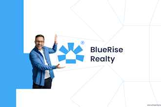 design real estate, construction, home, property logo and brand identity