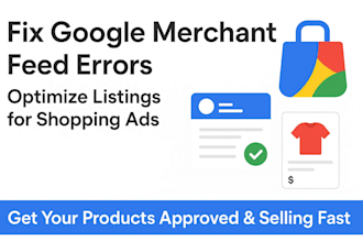 optimize product feed errors for google merchant center fix product feed error