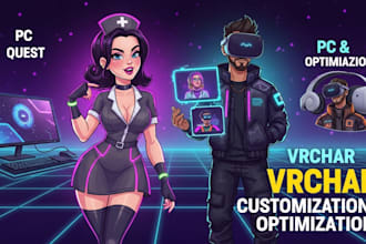 customize your vrchat avatar for pc and quest