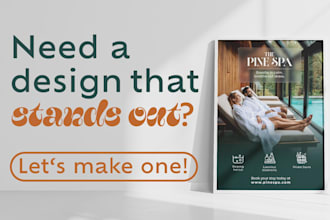 create modern designs for posters, banners and social media