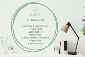handle your emails, scheduling and admin tasks as your virtual assistent