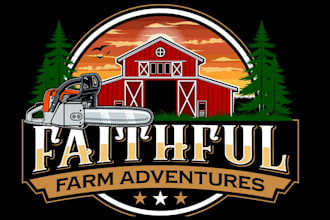 design a custom adventure  travel logo