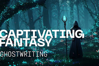 ghostwrite or rewrite your captivating fantasy story