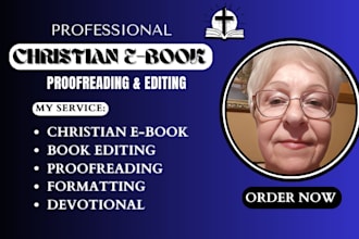 proofread and edit your christian nonfiction or devotional book