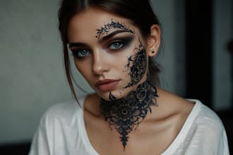 create dark tattoo art