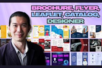 design modern brochures, catalogs, and leaflets