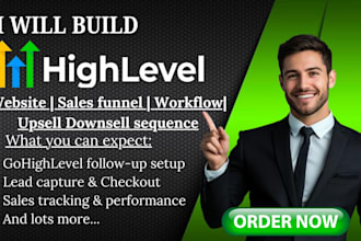 do gohighlevel funnel with upsell downsell sequence highlevel automation expert