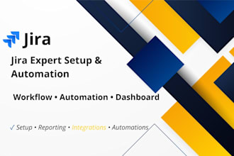 setup and automate jira workflows and dashboards