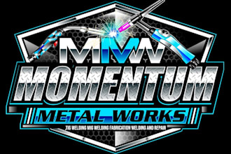 design a bold and professional metal works logo