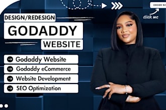 develop godaddy website design godaddy website redesign godaddy SEO