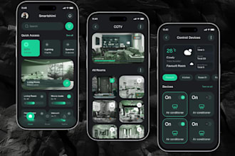 develop smart light mobile app, smart lamp app, smart home app, ai reminder app